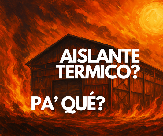 Aislar techos de naves industriales